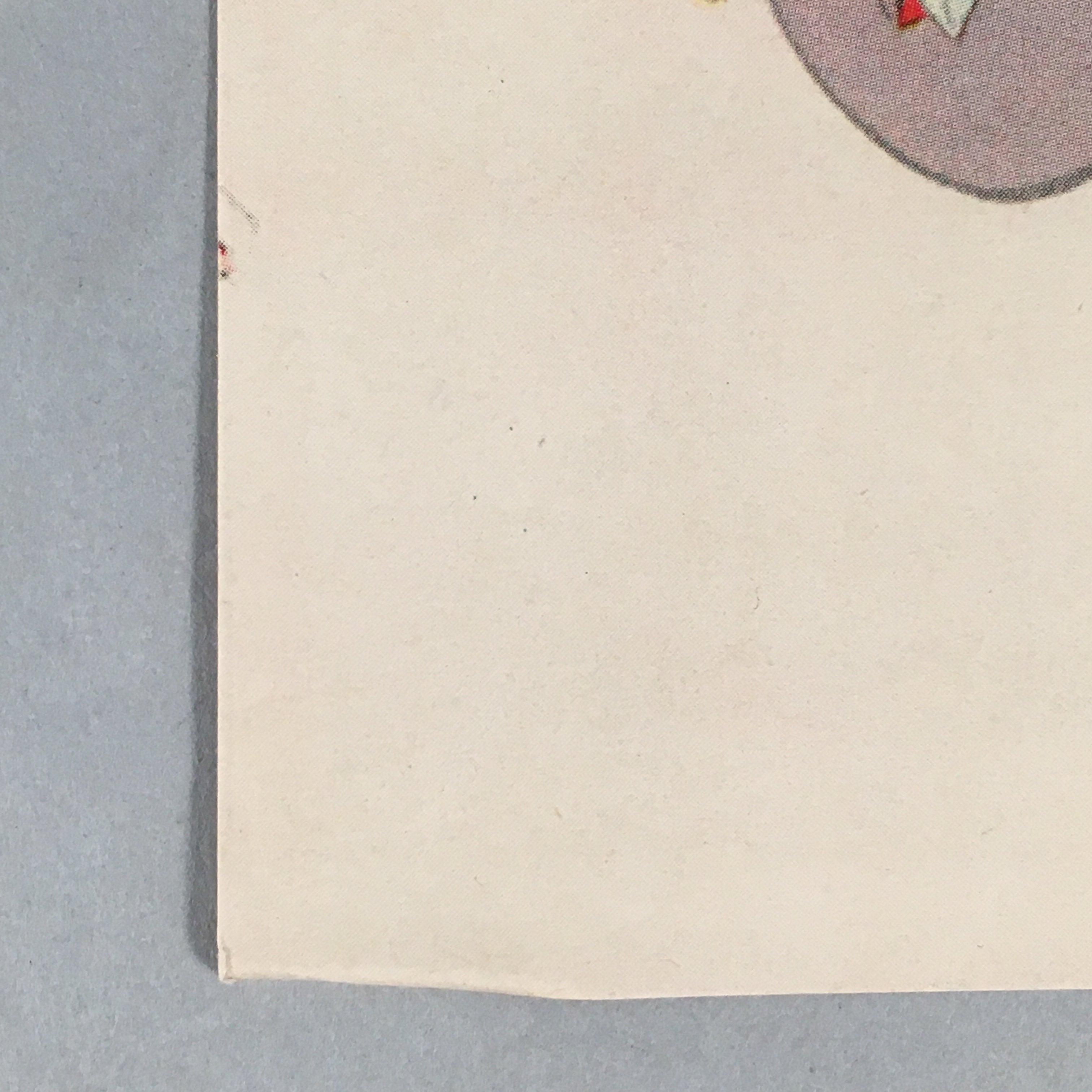 Japanese Print Drawing Painting Vtg Kimono Woman Folding Fan Sensu P289