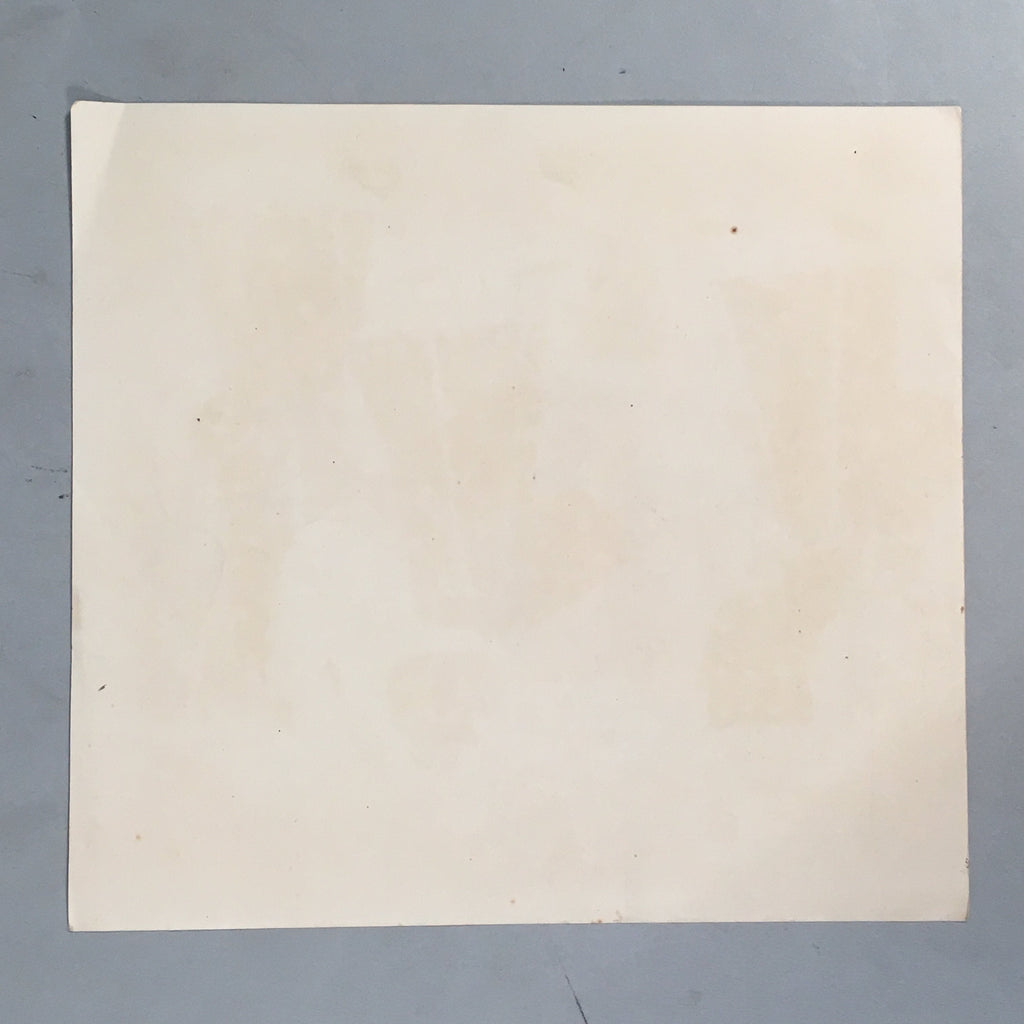 Japanese Print Drawing Painting Vtg Tea Ceremony Iron Kettle Ladle Kanji P295