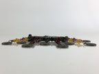 Japanese Queen Elizabeth Ⅱ Coin Necklace Vtg Beads Accessory JK392