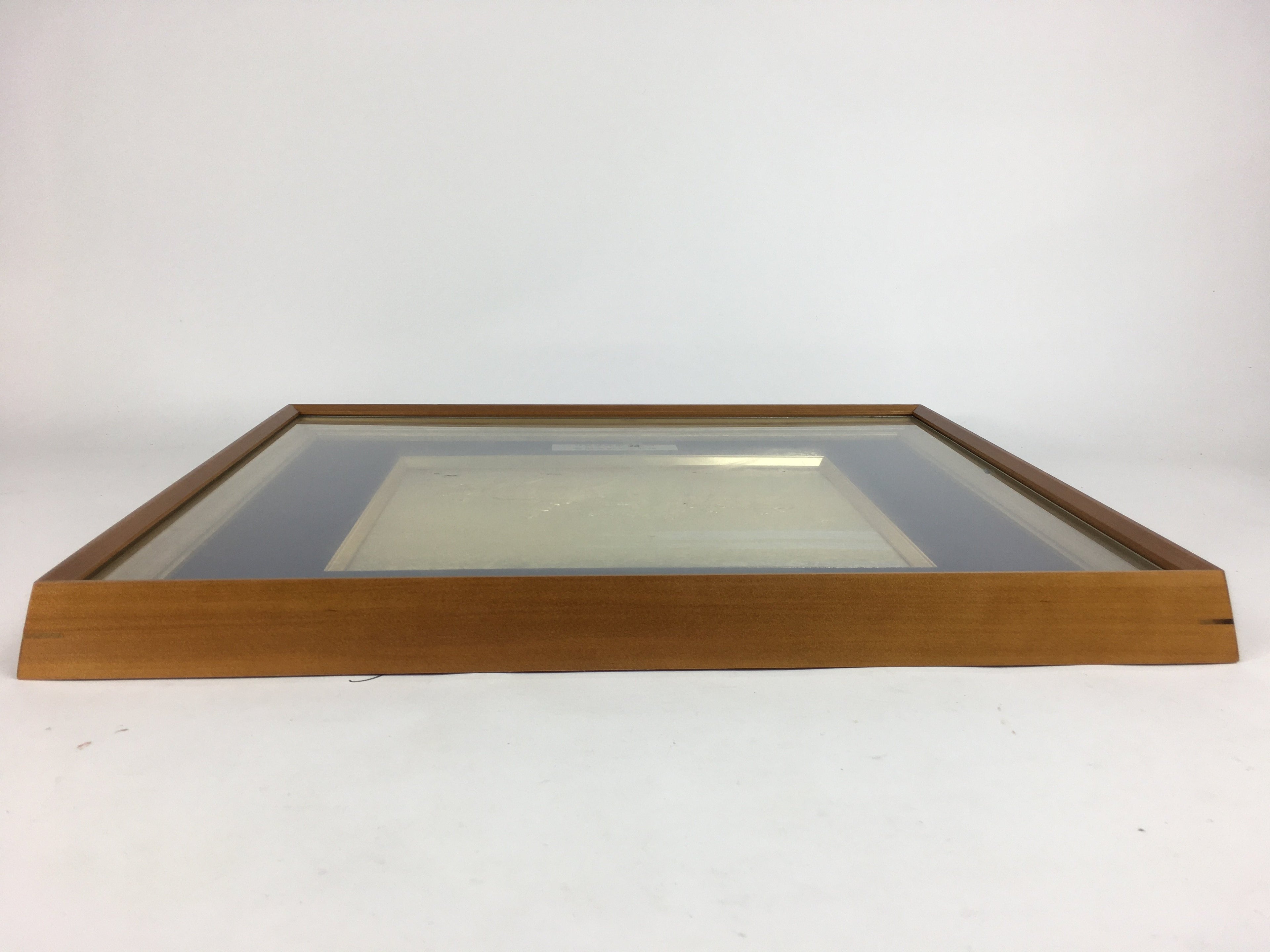 Japanese Repousse Embossed Art Picture Vtg Framed Gold Ikkoku Kashima FL6
