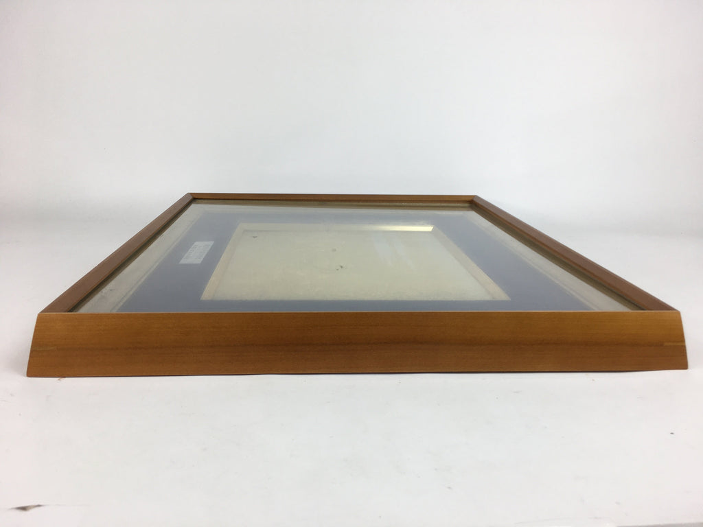 Japanese Repousse Embossed Art Picture Vtg Framed Gold Ikkoku Kashima FL6