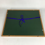 Japanese Repousse Embossed Art Picture Vtg Framed Gold Ikkoku Kashima FL6