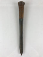 Japanese Rice Measuring Scoop Vtg Quality check Metal Wood Handle JK425