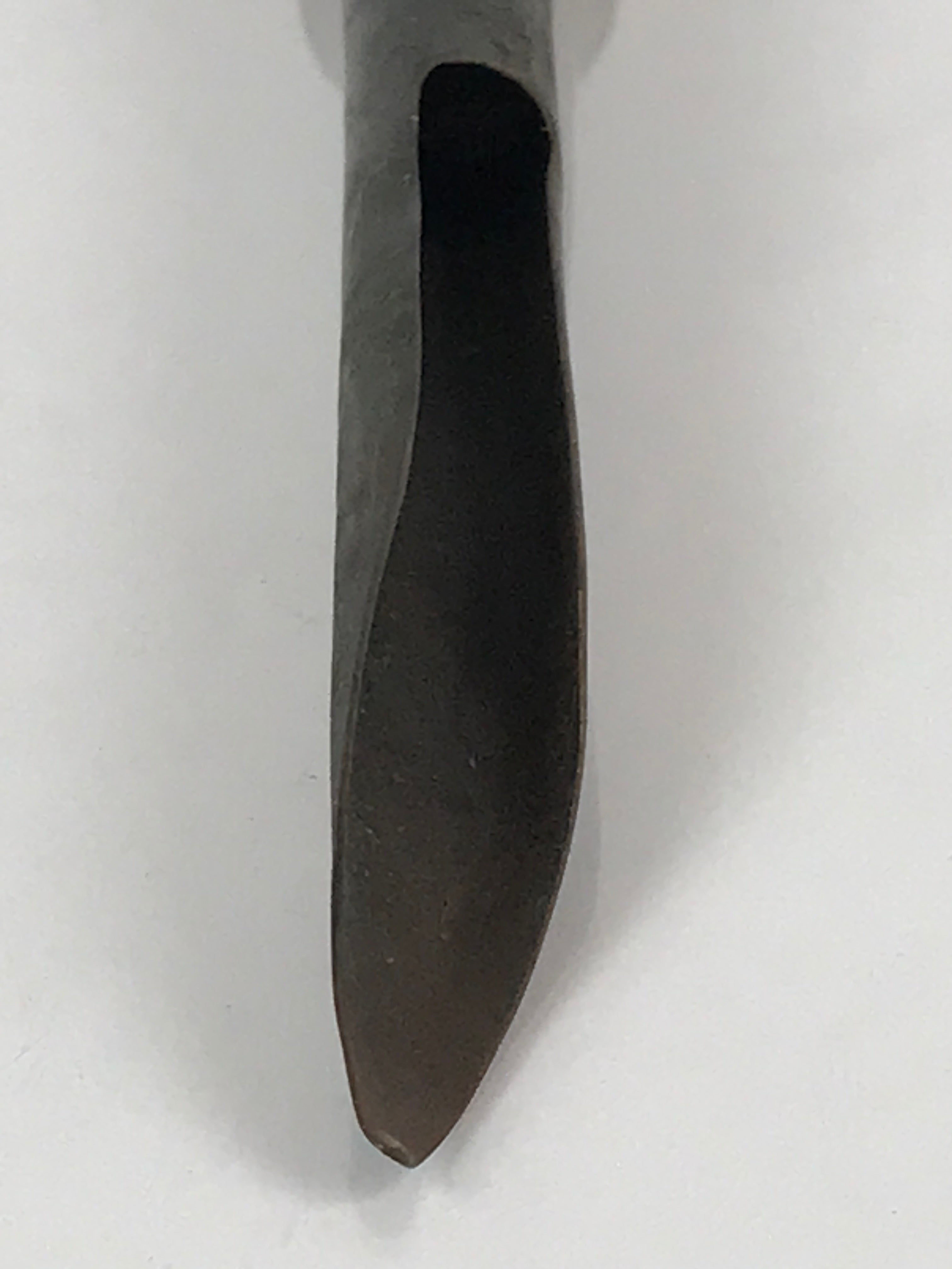 Japanese Rice Measuring Scoop Vtg Quality check Metal Wood Handle JK425