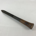 Japanese Rice Measuring Scoop Vtg Quality check Metal Wood Handle JK425