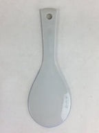 Japanese Rice Scoop Kutani ware Porcelain Shamoji Vtg Blue Sometsuke PP912