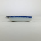 Japanese Rice Scoop Kutani ware Porcelain Shamoji Vtg Blue Sometsuke PP914