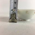 Japanese Sake Cup Vtg Porcelain Guinomi Sakazuki Liquor Shop White GU404