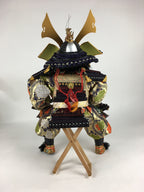 Japanese Samurai Doll Gogatsu Ningyo Kabuto Vtg Boy's Day Festival ID424