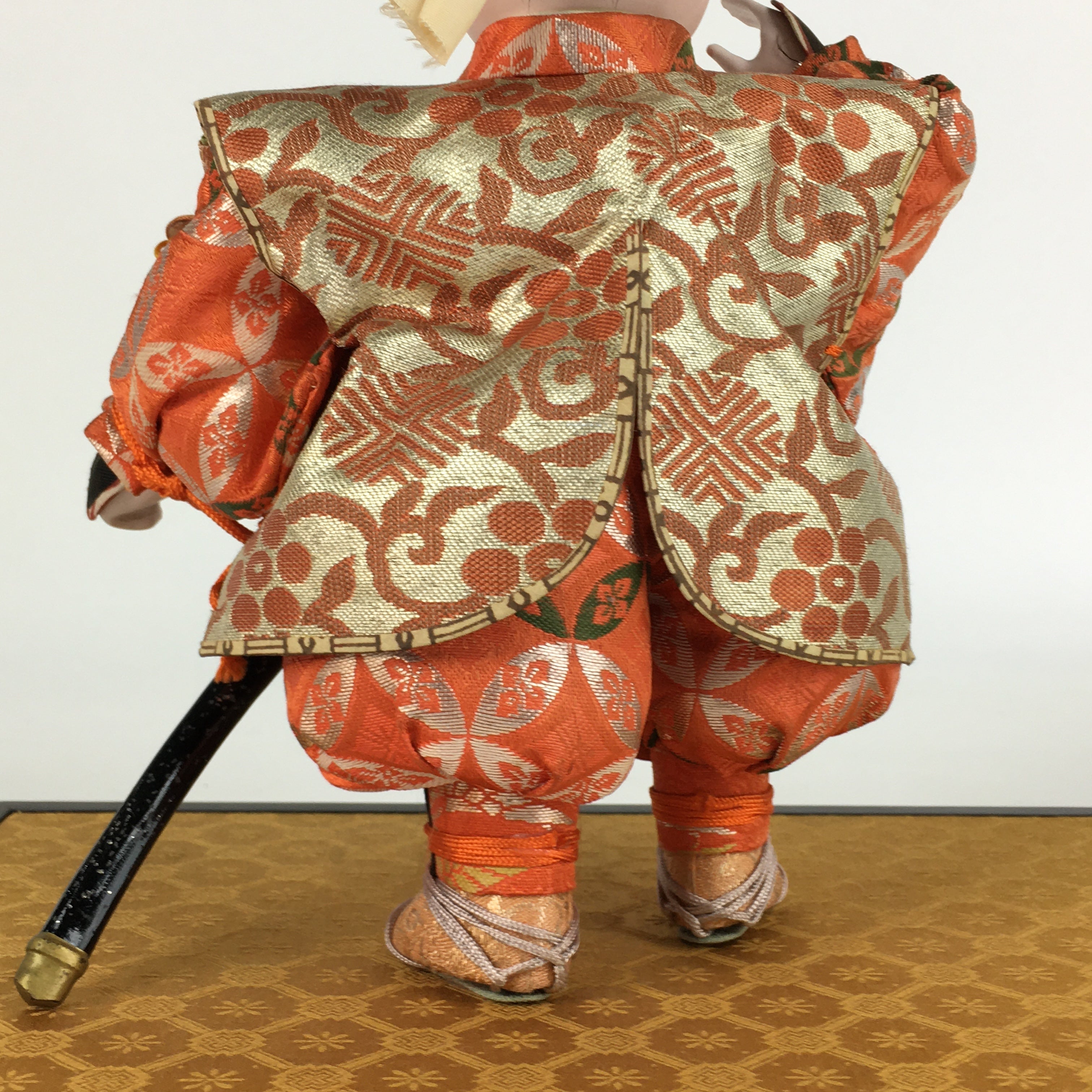 Japanese Samurai Doll Hina Ningyo Vtg Boy's Day Festival Figurine Okimono ID430