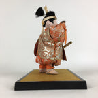 Japanese Samurai Doll Hina Ningyo Vtg Boy's Day Festival Figurine Okimono ID430