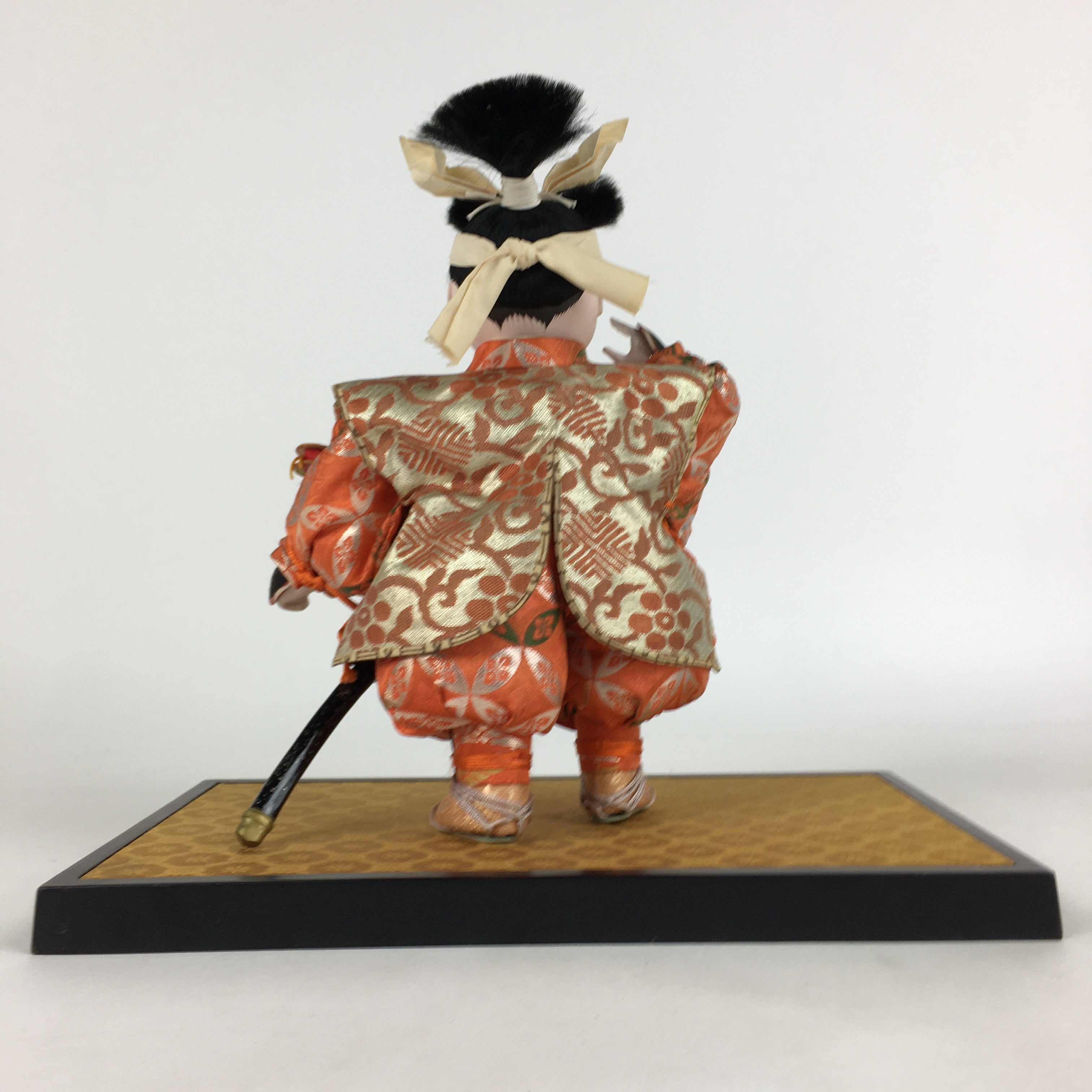 Japanese Samurai Doll Hina Ningyo Vtg Boy's Day Festival Figurine Okimono ID430