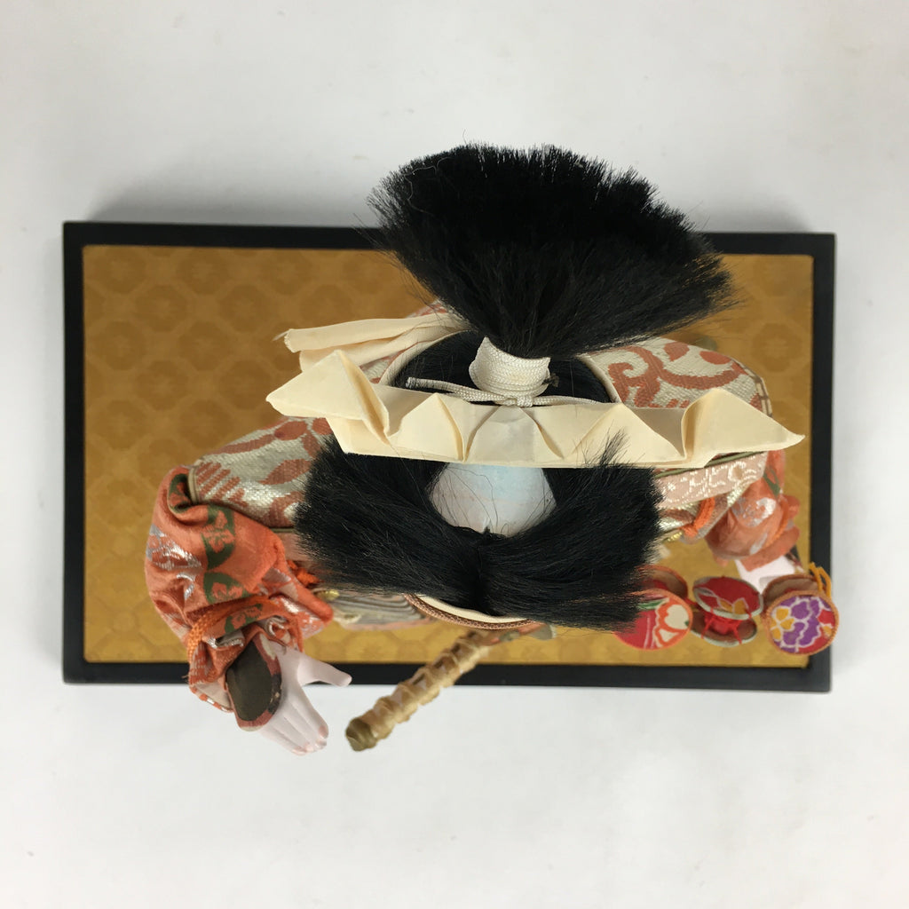 Japanese Samurai Doll Hina Ningyo Vtg Boy's Day Festival Figurine Okimono ID430
