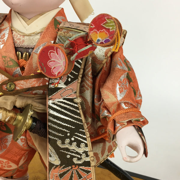 Boy's Traditional Japanese Kimono Retro Samurai Robe