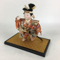 Japanese Samurai Doll Hina Ningyo Vtg Boy's Day Festival Figurine Okimono ID430