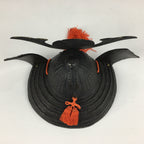 Japanese Samurai Helmet Iron Kabuto Vtg Boy's Festival Armor Yoroi Ningyo ID415
