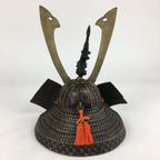 Japanese Samurai Helmet Iron Kabuto Vtg Boy's Festival Armor Yoroi Ningyo ID416