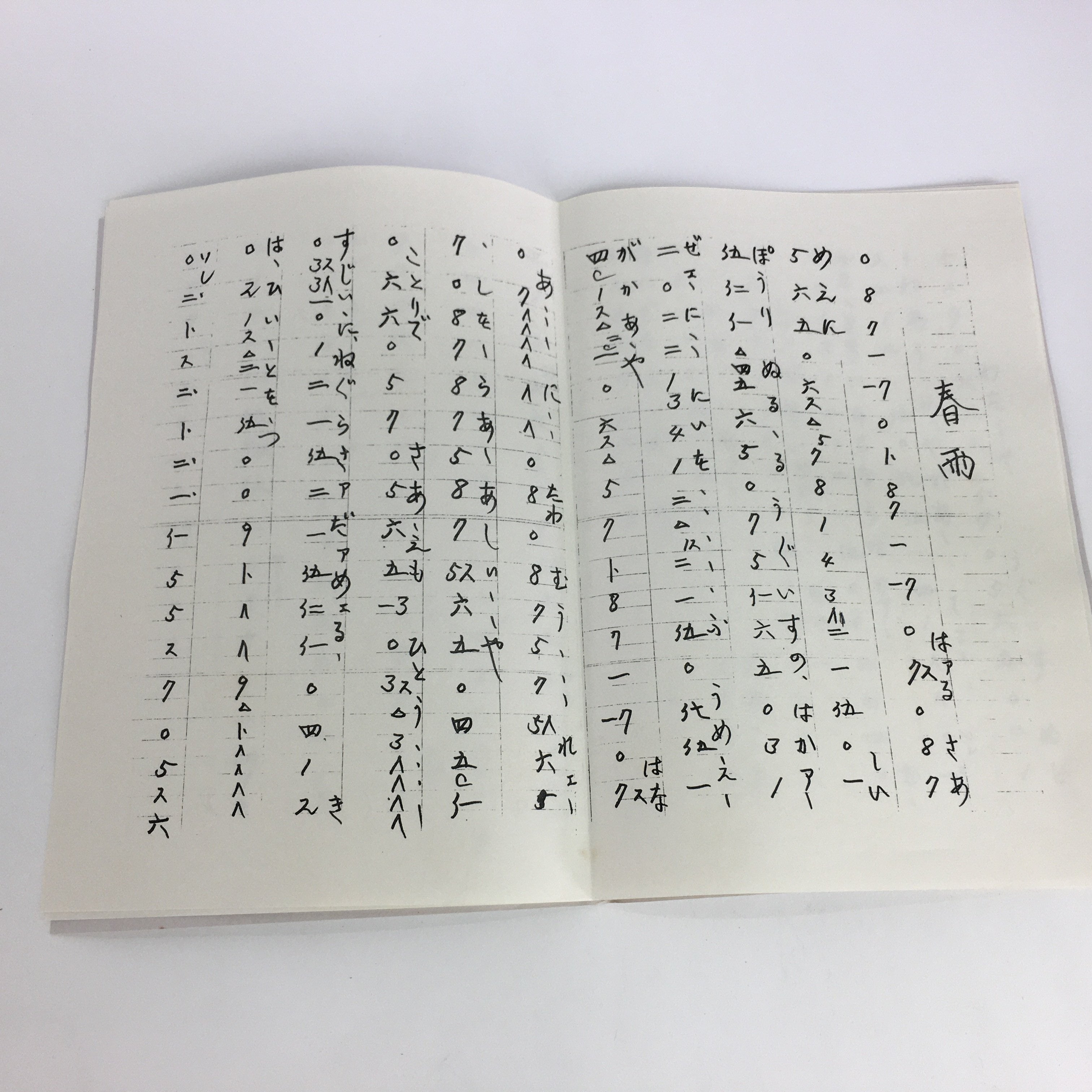 Japanese Sanxian Music Score Book Vtg Michio Miyagi Shamisen Music Collection JK