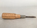 Japanese Screwdriver Carpentry Vtg Woodworking Minus Tool 14.3cm Blade 4mm T153