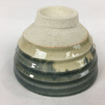 Japanese Seto Ware Ceramic Green Tea Bowl Vtg Chawan Boxed Pottery PX602