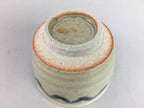 Japanese Seto Ware Ceramic Teacup Yunomi Vtg Pottery Crackle glaze PT64