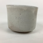 Japanese Seto ware Sake cup Vtg Wooden Box Butterfly Guinomi Sakazuki PX590