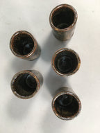 Japanese Setoware Teacup Set 5pc Vtg Box Yunomi Sencha Bancha PX538