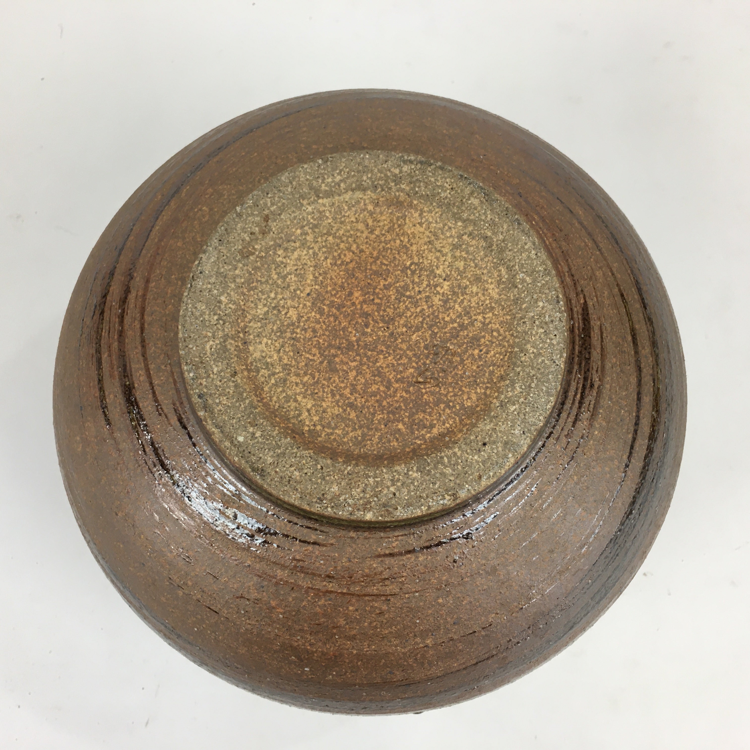 Japanese Shigaraki Ceramic Flower Vase Vtg Kabin Ikebana Arrangement FV966
