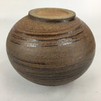Japanese Shigaraki Ceramic Flower Vase Vtg Kabin Ikebana Arrangement FV966