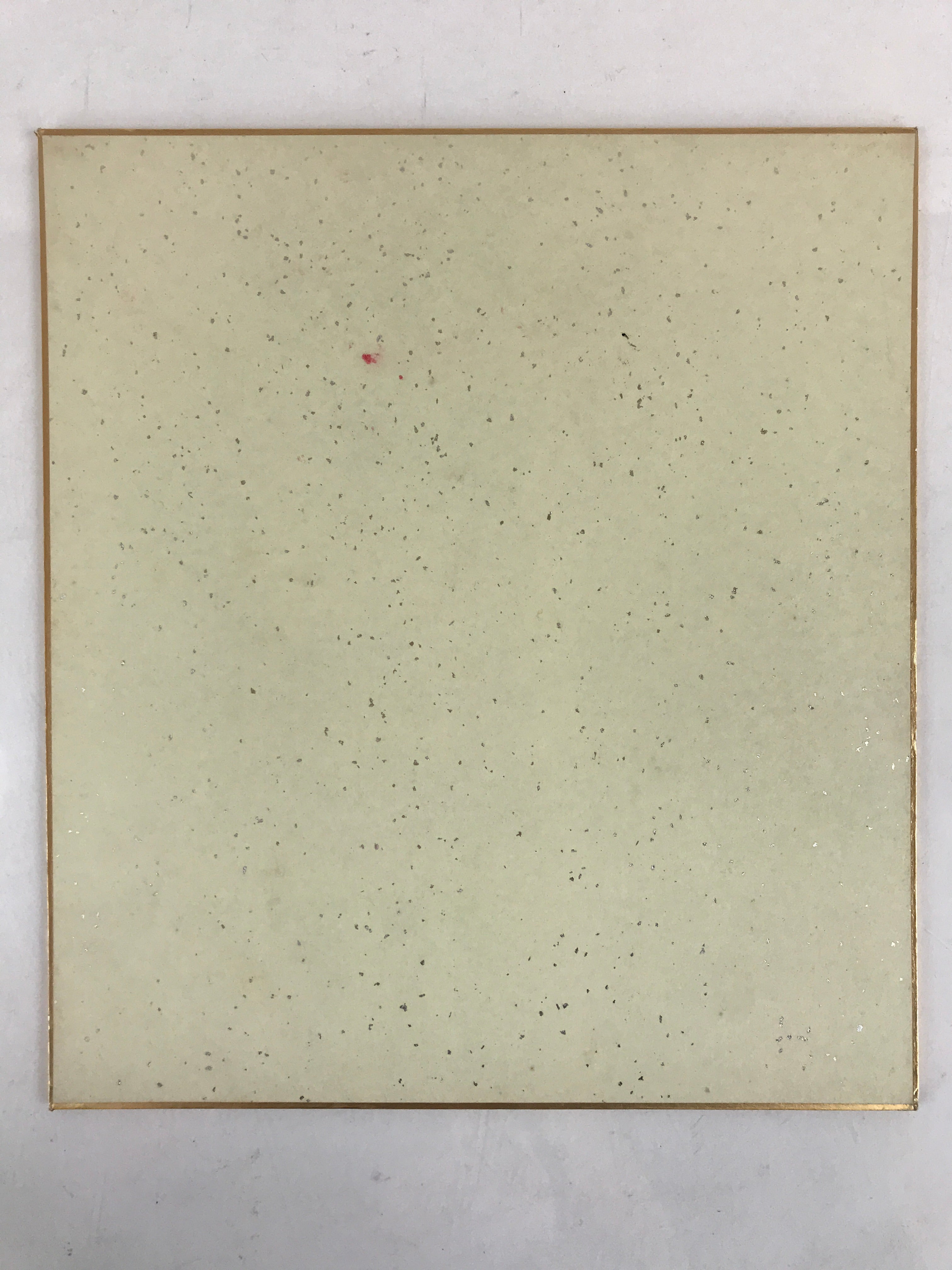 Japanese Shikishi Art Board Vtg Art Painting Nihonga Picture Display Pink Flower