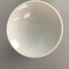 Japanese Shinto Altar Fitting Vtg Porcelain Offering Legged Plate Kamidana QT7
