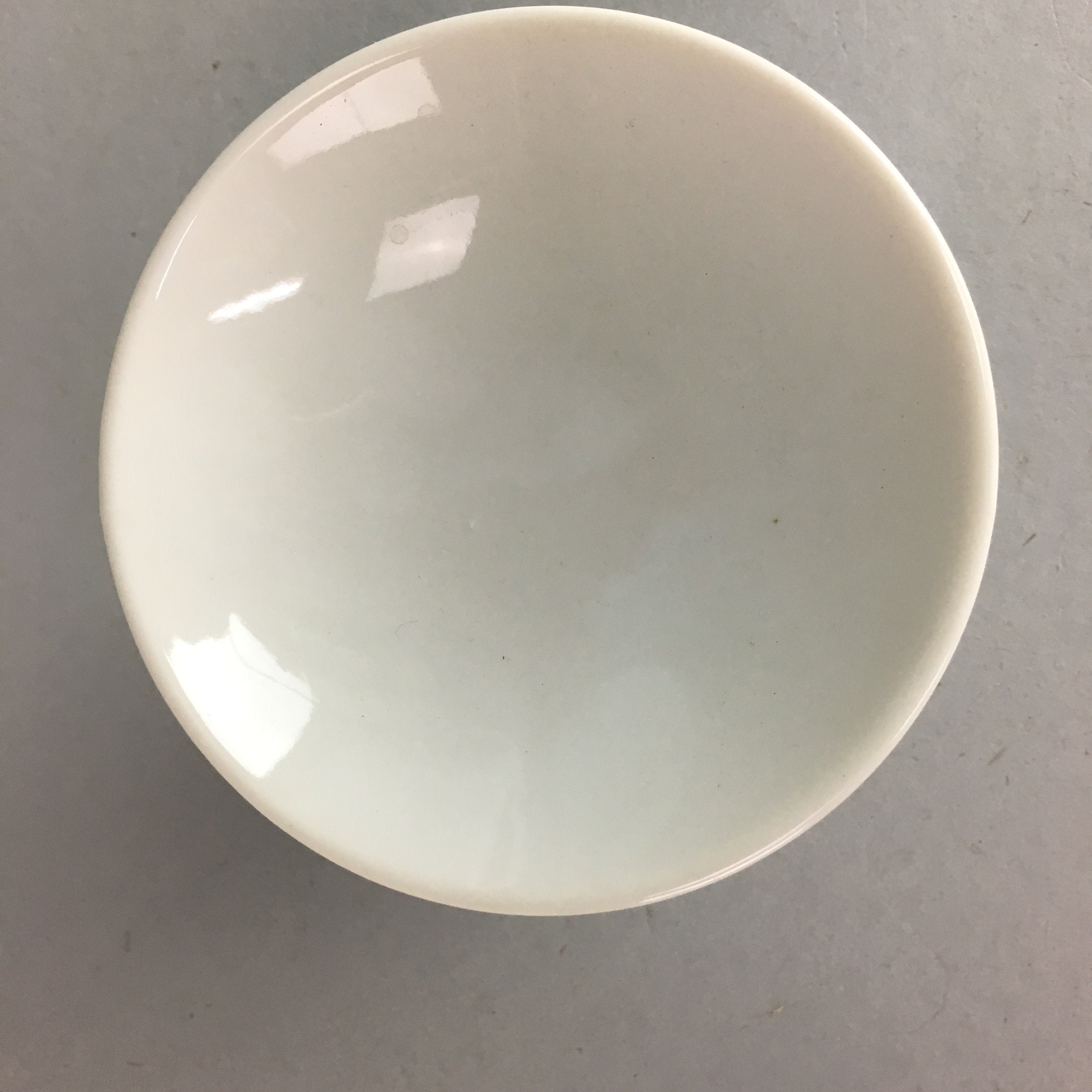 Japanese Shinto Altar Fitting Vtg Porcelain Offering Legged Plate Kamidana QT7
