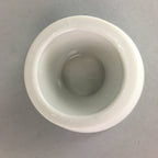 Japanese Shinto Altar Fitting Vtg Porcelain Offering Legged Plate Kamidana QT7