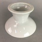 Japanese Shinto Altar Fitting Vtg Porcelain Offering Legged Plate Kamidana QT7