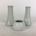 Japanese Shinto Sacred Tree Stand Set Water Cup Vtg Porcelain Kamidana BU443