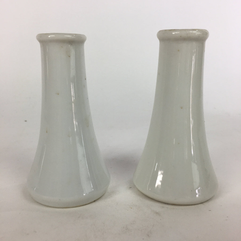 Japanese Shinto Sacred Tree Stand Set Water Cup Vtg Porcelain Kamidana BU443