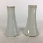 Japanese Shinto Sacred Tree Stand Set Water Cup Vtg Porcelain Kamidana BU443