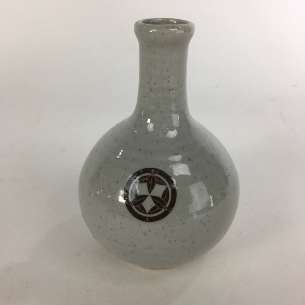 Japanese Shinto Sake Bottle Vtg Porcelain Masumida Shrine Omiki Tokkuri BU466