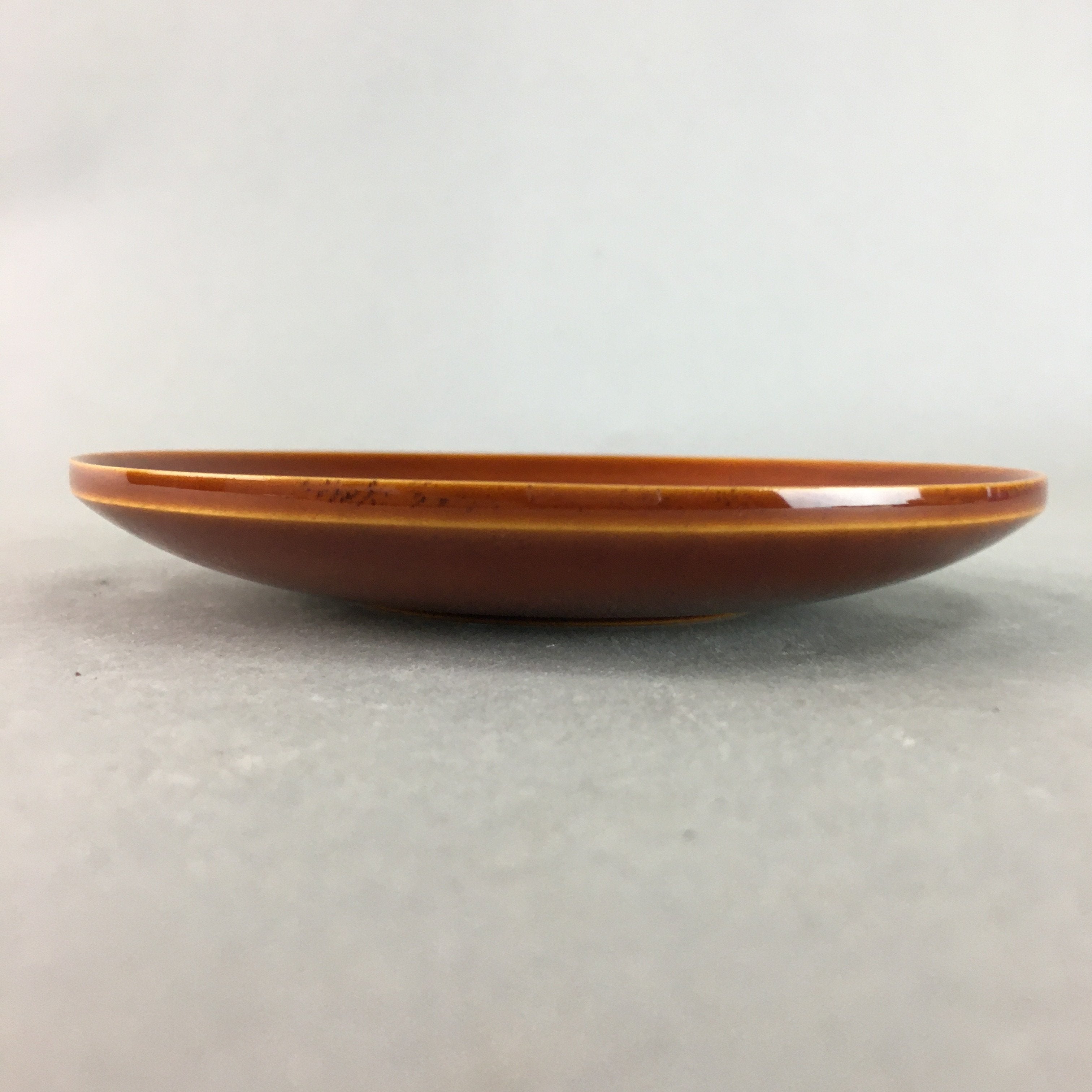 Japanese Shunkei-Nuri Drink Saucer Vtg Chataku Coaster Wood Lacquerware QT90