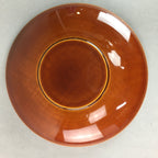 Japanese Shunkei-Nuri Drink Saucer Vtg Chataku Coaster Wood Lacquerware QT90
