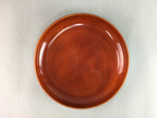 Japanese Shunkei Nuri Lacquer Bowl Vtg Wood Kashiki Tea Ceremony Red Brown UR348