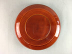 Japanese Shunkei Nuri Lacquer Bowl Vtg Wood Kashiki Tea Ceremony Red Brown UR348