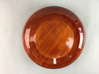 Japanese Shunkei Nuri Lacquer Bowl Vtg Wood Kashiki Tea Ceremony Red Brown UR350