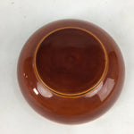 Japanese Shunkei-Nuri Lacquerware Bowl Vtg Wood Kashiki Tea Ceremony UR675