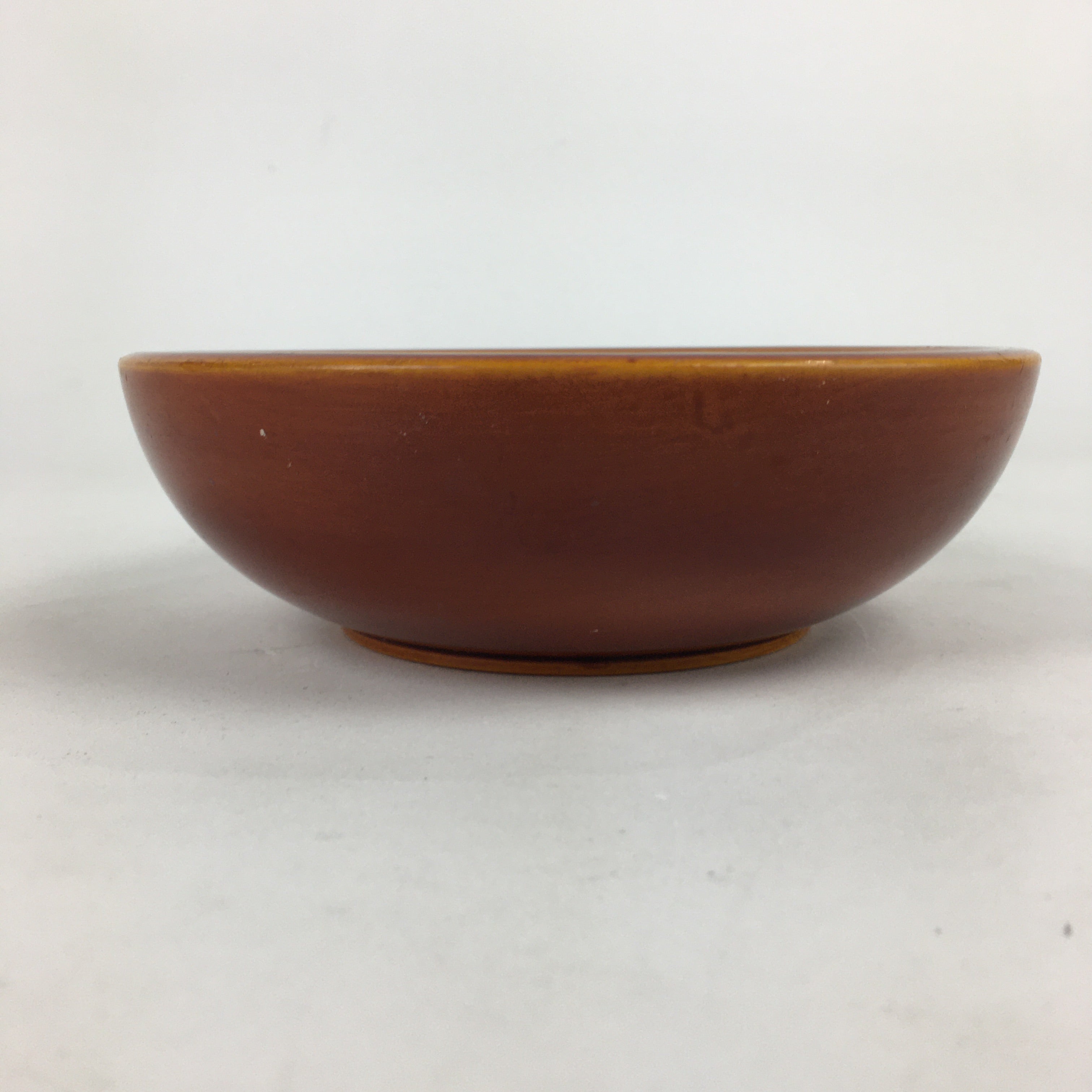 Japanese Shunkei-Nuri Lacquerware Bowl Vtg Wood Kashiki Tea Ceremony UR675