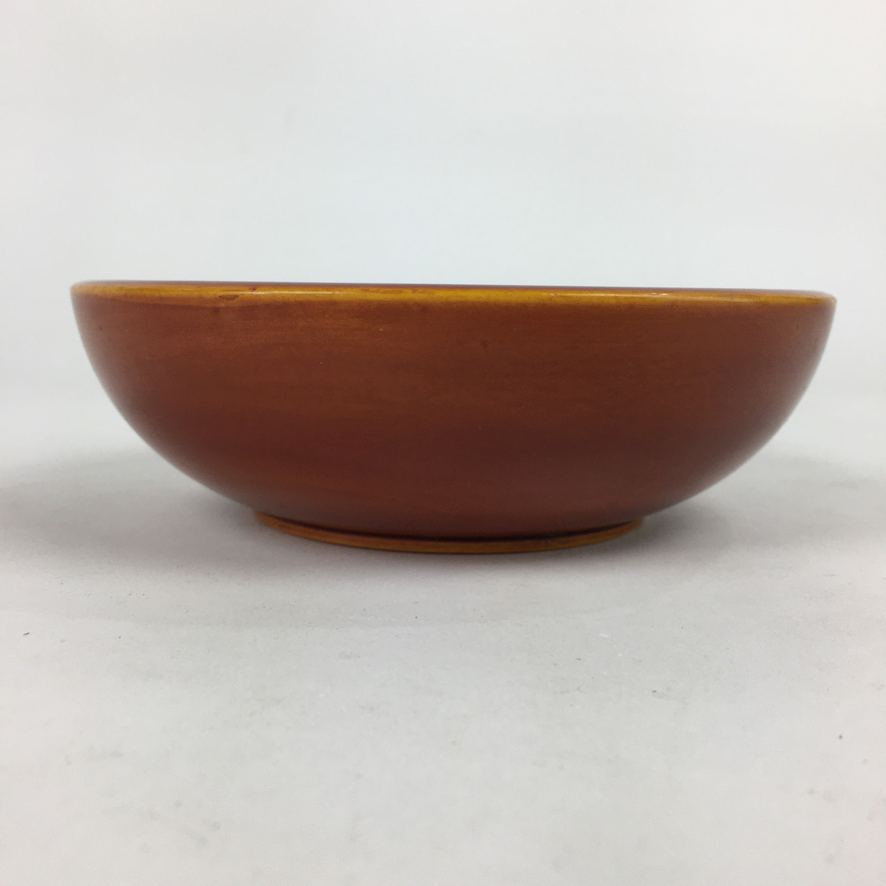 Japanese Shunkei-Nuri Lacquerware Bowl Vtg Wood Kashiki Tea Ceremony UR675