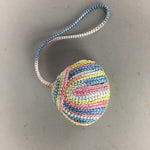 Japanese Silk Clam Shell Charm Kimono Cover Vtg Handmade Ornament JB4