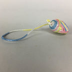 Japanese Silk Clam Shell Charm Kimono Cover Vtg Handmade Ornament JB7