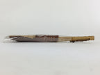 Japanese Small Broom Vtg Handmade Folk Craft Hoki Shuro Brown JK349