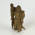 Japanese Small Figurine Bishamonten 7 Lucky Gods Metal Statue Paperweight JK382